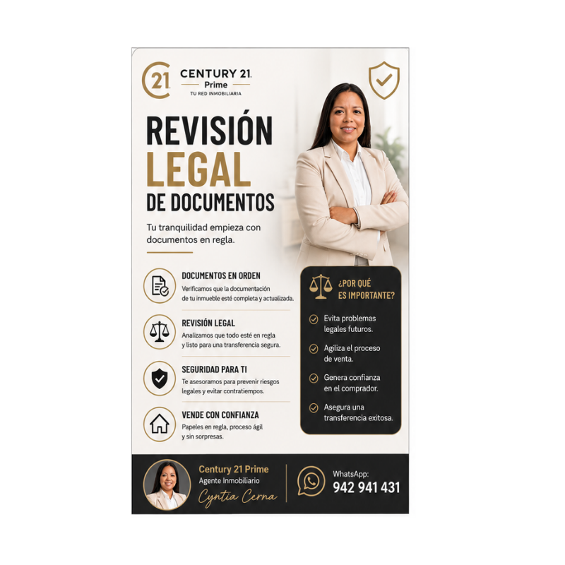 Cyntia Cerna - Agente Inmobiliaria Century 21 Prime Lima